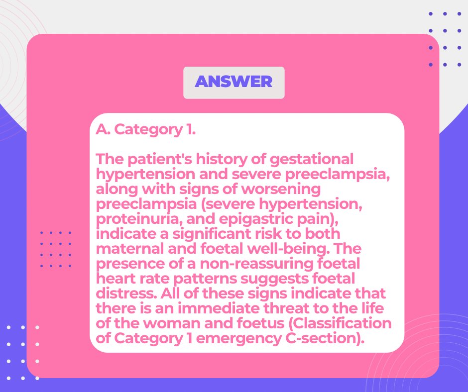 supta_uk's tweet photo. Test your pre-existing knowledge on O&amp;G with this short quiz🚺

Join us on May 1st and 2nd at 18:00 and 19:30 respectively to learn more about O&amp;G! Session links are in our bio✨

Certificates and discount codes to TeachMeSurgery and PasstheMRCS will be provided. 

#supta https://t.co/bwdAxPSCSQ
