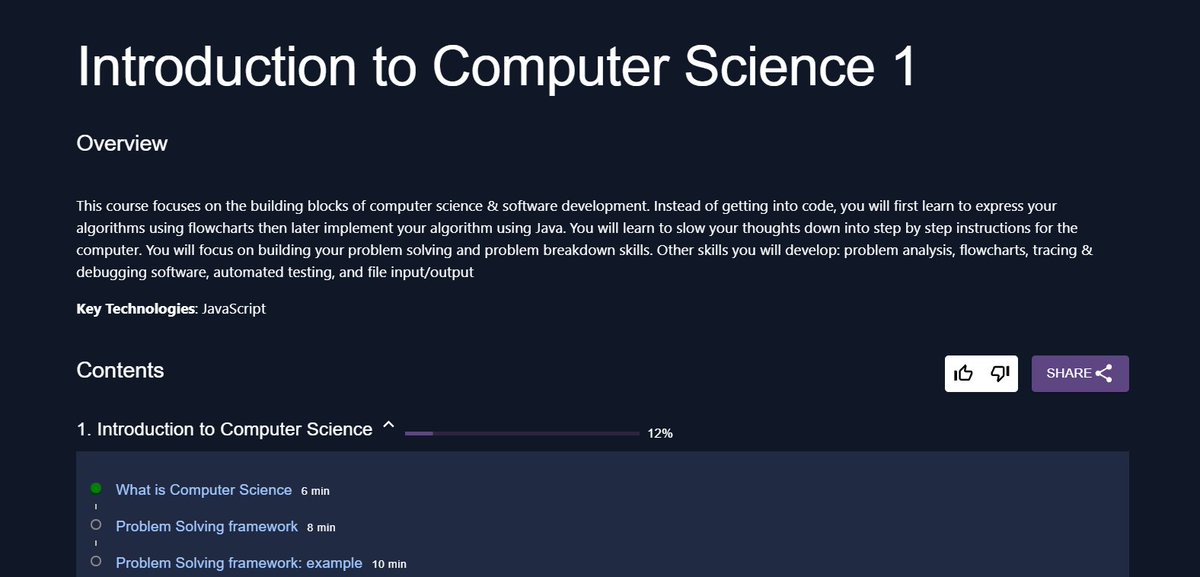 zqureshi_'s tweet photo. Sharing my 100-hour course for Introduction to computer science for free! It's focused on problem solving and fundamentals.

Why I'm sharing it: I'm focused on building responsible AI for Amazon right now, giving this for free. https://t.co/ZSOsP3eRW6
