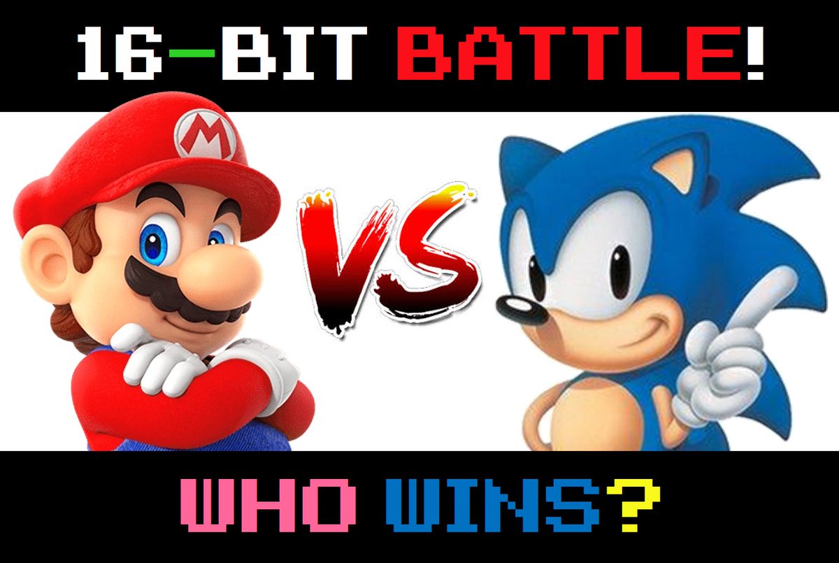 OK - THE BIG ONE! MARIO or SONIC?

Whose team are you on in this battle of the 16-bit heavyweights?

#sixteenbitbattle #Mario #SonicTheHedgehog #retrogames #retrogaming #Nintendo #SNES #Sega #Megadrive