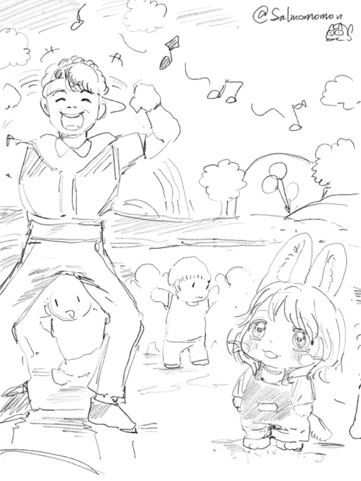 おかあさんといっしょでずーっと棒立ちしてるナナチ 