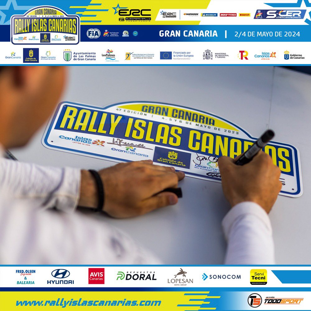 👉 Este lunes 29 de abril comienza la semana del 48 Rally Islas Canarias, unos días cargados de actividad que, principalmente los aficionados, disfrutarán como su semana grande del año. Presentaciones, jornadas de pruebas, reconocimientos… ¡y acción! 📎 rallyislascanarias.com/index.php/es/n…