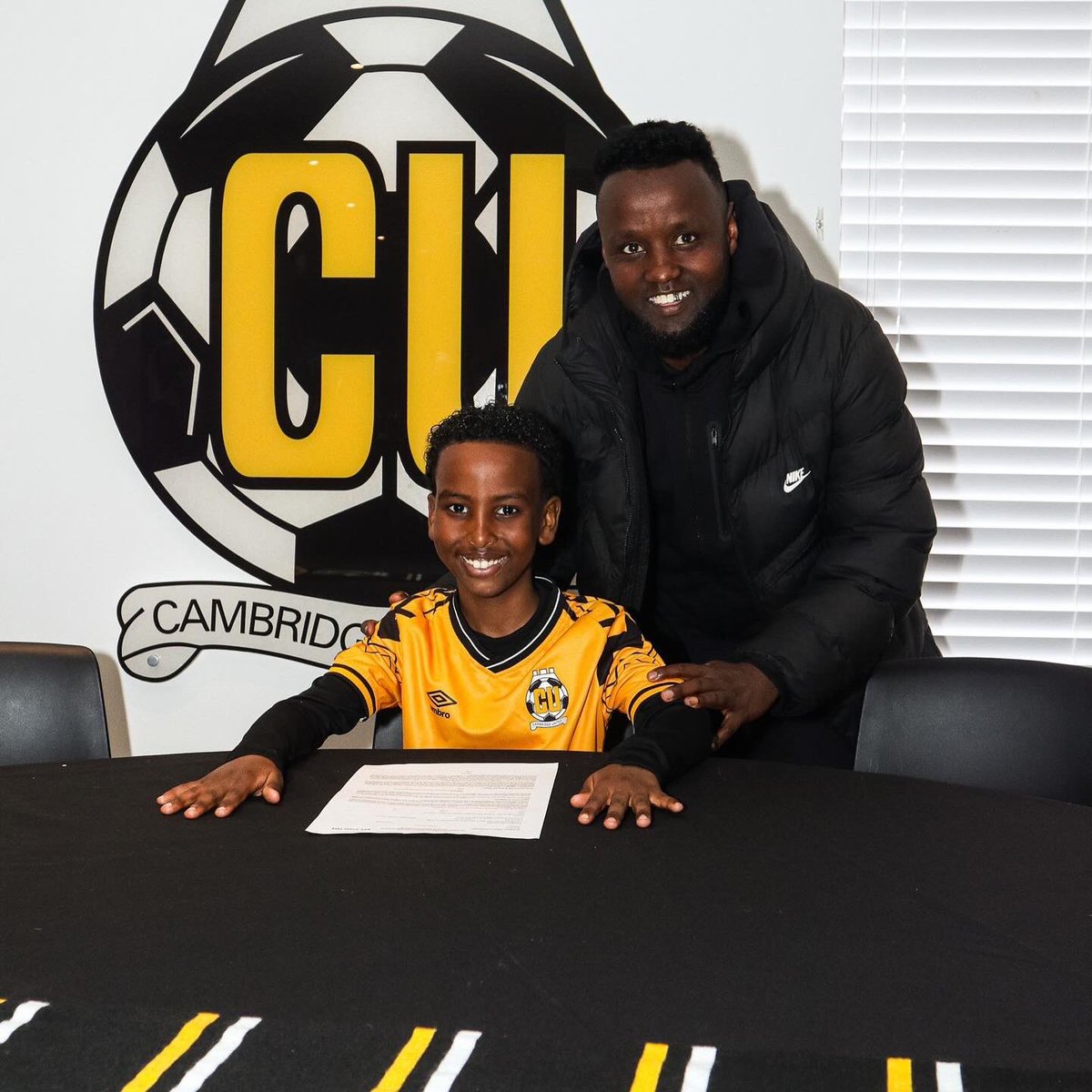 SOMALI ATHLETE (@somaliathlete) on Twitter photo MABROOK ๐๐พ MIKAEEL ๐ธ๐ดโฝ๏ธ U SAXIIXAY CAMBRIDGE UNITED FC! KOOX KA TIRSAN DALKA ENGLAND ๐ด๓ ง๓ ข๓ ฅ๓ ฎ๓ ง๓ ฟ #NEXTGEN ANOTHER W โ
FOR <a href="/WhitestarAFC/">Whitestar Academy</a> & <a href="/GarreAli/">Coach Ali Garre</a> MABROOK ๐๐พ MIKAEEL ๐ธ๐ดโฝ๏ธ U SAXIIXAY CAMBRIDGE UNITED FC! KOOX KA TIRSAN DALKA ENGLAND ๐ด๓ ง๓ ข๓ ฅ๓ ฎ๓ ง๓ ฟ #NEXTGEN ANOTHER W โ
FOR <a href="/WhitestarAFC/">Whitestar Academy</a> & <a href="/GarreAli/">Coach Ali Garre</a>