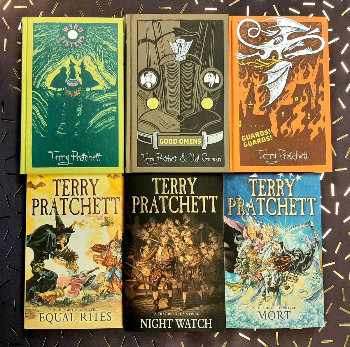 Happy #TerryPratchettDay!

All his books are brilliant in different ways, so it's hard to choose just one favourite.

So here are a few of our staff faves, What's yours?