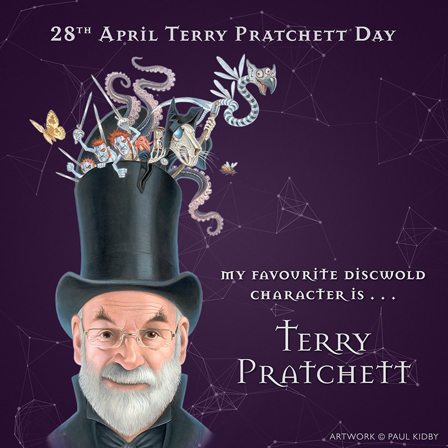 BrickMorpork's tweet photo. What is your favourite Discworld Character / book and where do you recommend people to start the series?!

Too many amazing characters to pick just 1 but Feet of Clay is my favourite book and Guards! Guards! is my recommended starter!

#TerryPratchettDay https://t.co/Xa8XgTg6NB