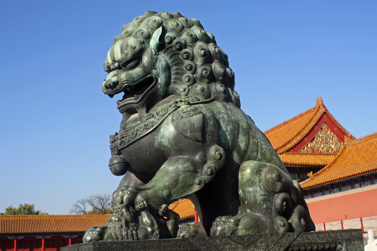 On a similar note, lions are not native to China, but hugely popular. They were effectively 'imported' as a symbol of power as of the est. of the Tang Dynasty ruling House of Li, which traced their origins (though loathe to admit it) partially back to the Turks of C. Asia