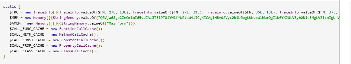 vmovupd's tweet photo. Archive contains in_ject.exe that starts jars from \lib. dn-compiled-module.jar is JPHP developed with DevelNext which is probably a #botnet agent. Java class from app/forms/MainForm.phb contains a connection to hxxps://cablemartv.com[.]mx/scripts/func.txt (malware switch). https://t.co/MD5t9CVWVF