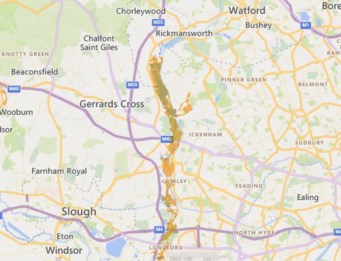 A flood alert has been issued by the @EnvironmentAgency for the Lower River Colne and Frays River. Flooding is possible for: The Lower River Colne and Frays River at Uxbridge, West Drayton, Poyle and Stanwell Moor. Sign up to receive flood alerts at: orlo.uk/S1ysj