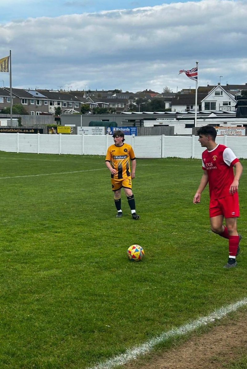 TorpointYouth16's tweet photo. 🎉 Senior debut No 5️⃣

Lennon made his senior debut for Torpoint 3rds against Wadebridge Res at The Mill.

Len is our 5th player to make the step into Senior football this season, as we continue to fuel the pathway for our talented young players. 

Thanks again to @LukeGibbons89 https://t.co/RRgLLOpJzd