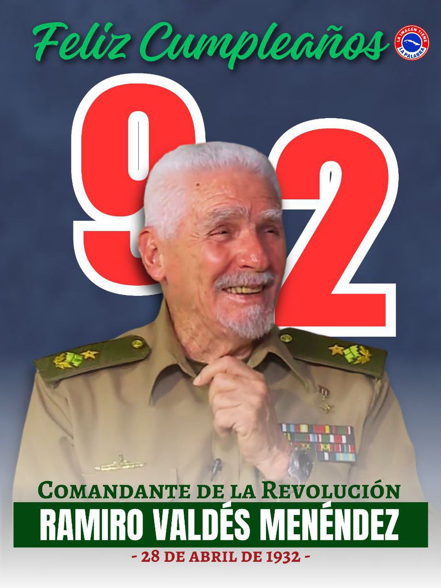Lealtad y fidelidad al pueblo y la Revolución han marcado la vida de este cubano digno. Reciba hoy la felicitación de todos los combatientes de @EjrcitoOrienta1 . #Cuba