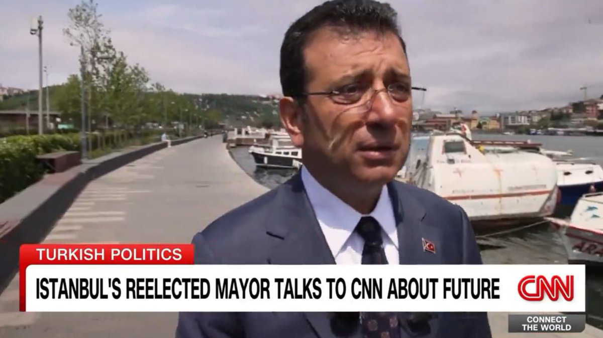 CNN International'a konuşan Ekrem İmamoğlu: 

Hamas, İsrail’de bizi çok üzen bir saldırıya imza attı.