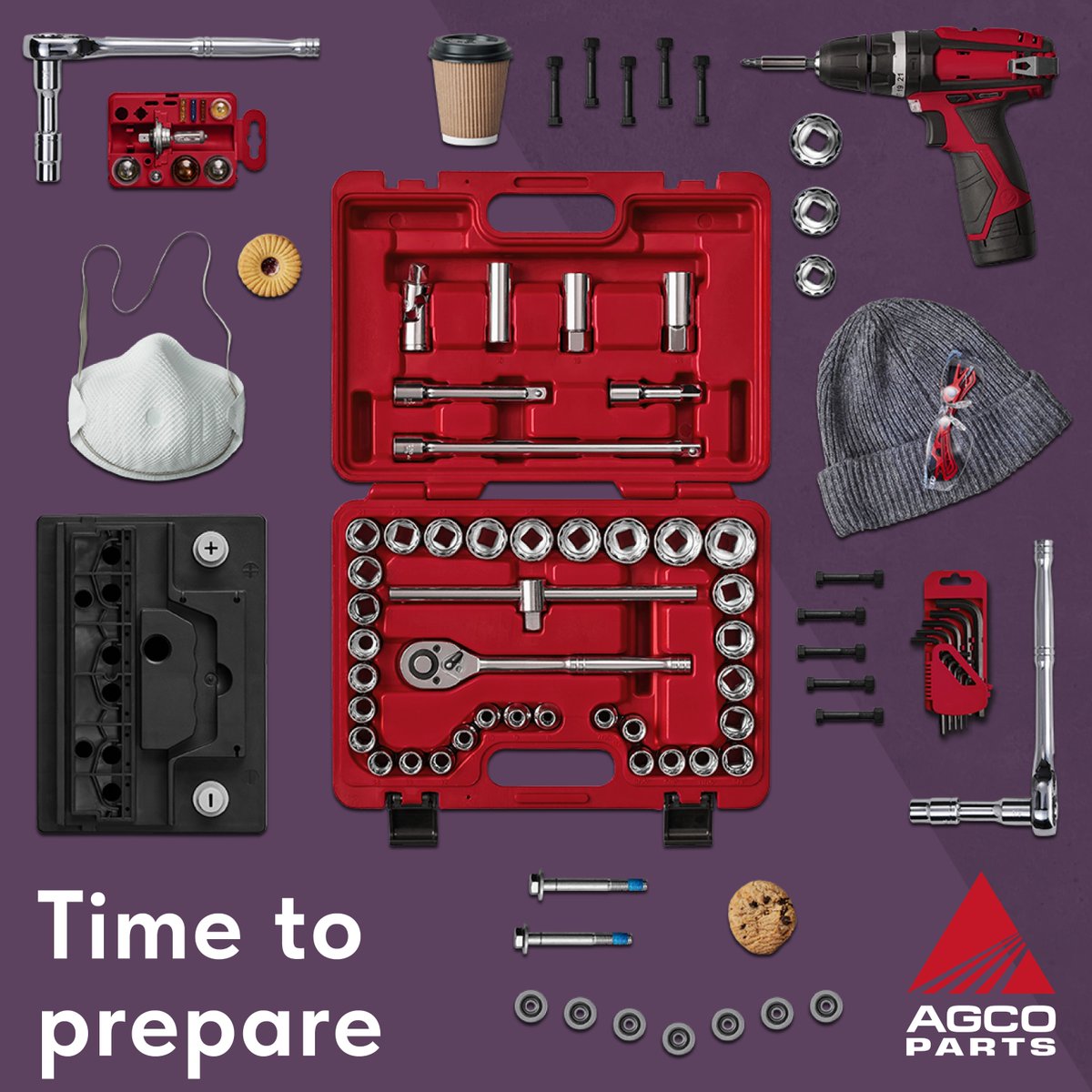 Gear up with AGCO Parts! 🔧 Every tool. Every part. Precision-engineered for top performance. It’s time to prepare for the season ahead! 🚜💪 Contact your local B&B Tractors depot for more information #AGCOParts #ReadyToBuild