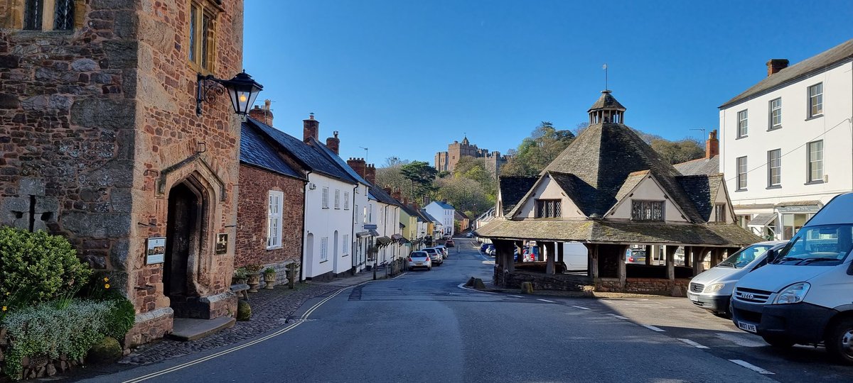 Basking in the warmth of spring sunshine this Sunday in Dunster! 🌞🌷 Embrace the beauty of our charming village... #Dunster #SpringSunshine #DunsterInfo