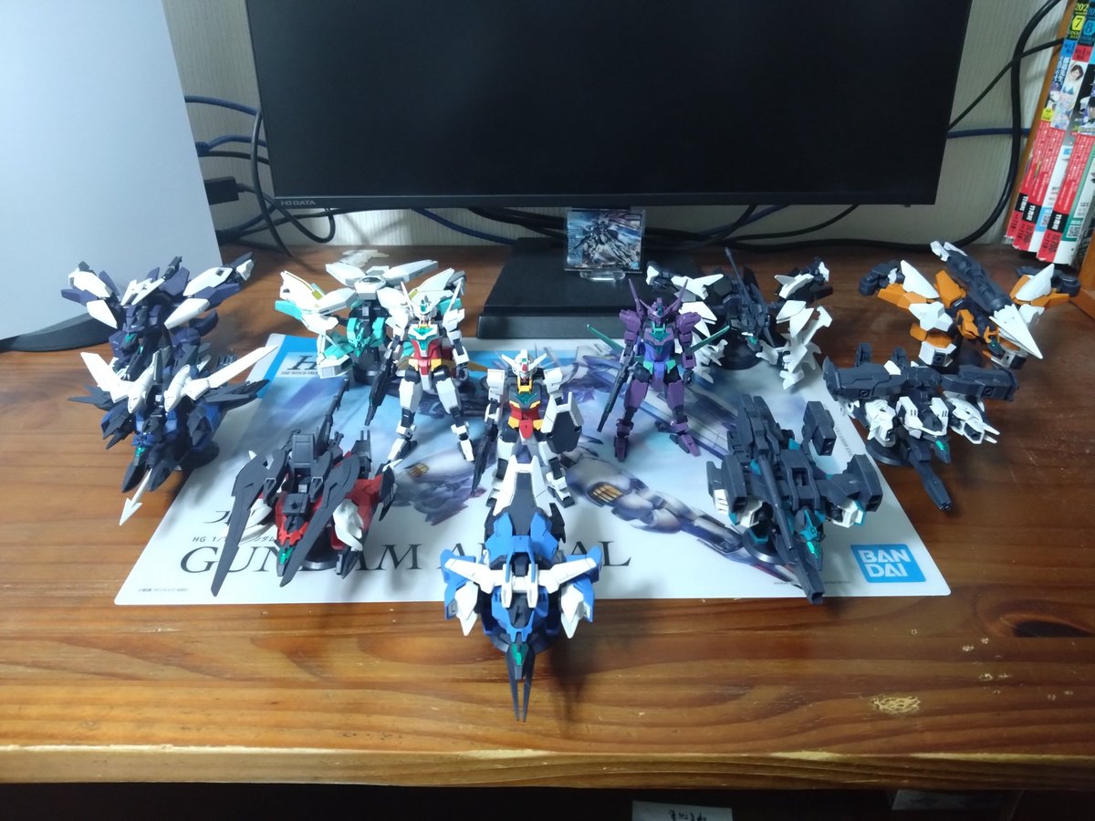alchemist1993's tweet photo. プラネッツシステム揃った記念に
#ガンプラの画像を貼るとRTされると聞いて https://t.co/EBYLLnHay9