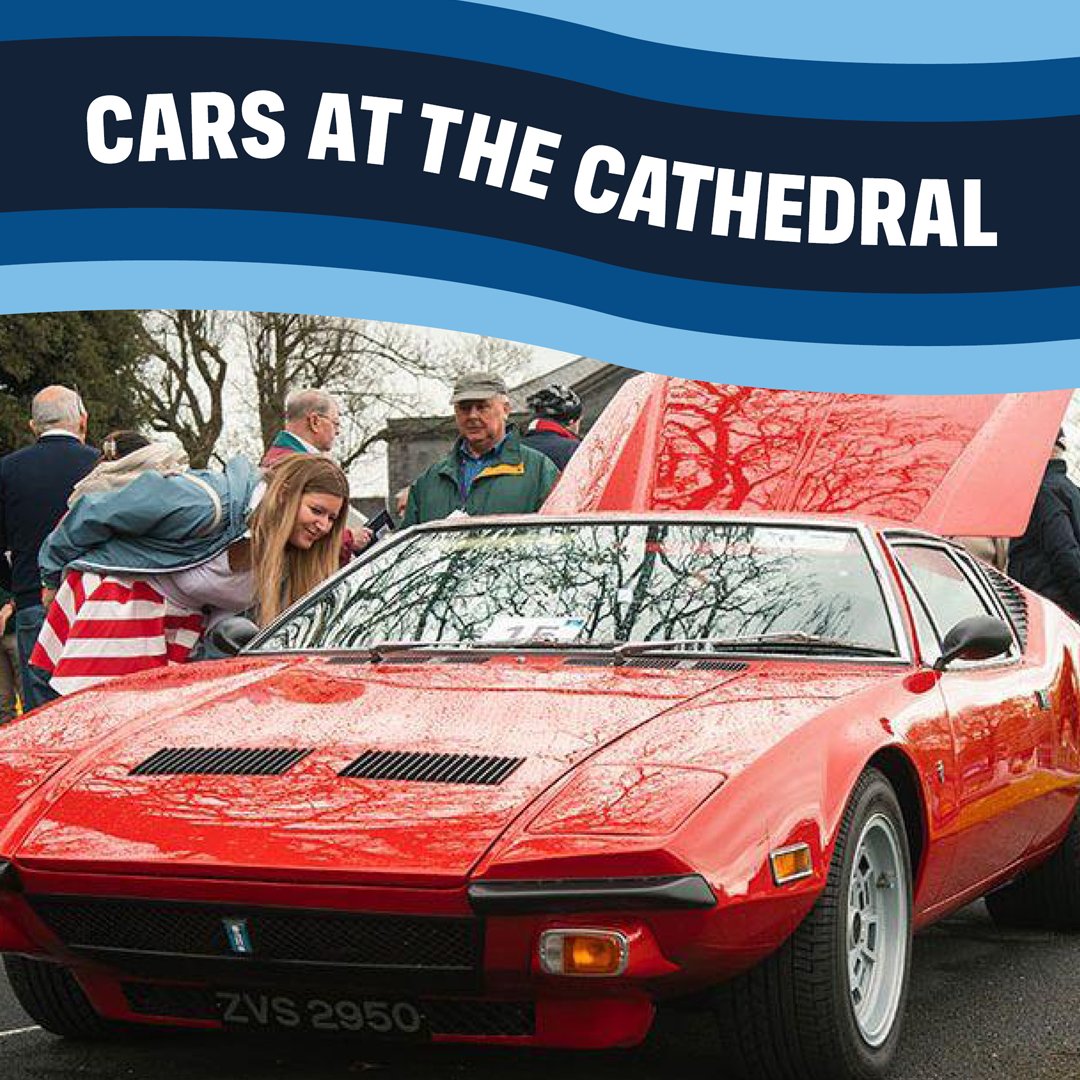 Do cars rev your engine? Come down to Cars at the Cathedral, May 4th from 12pm to 4pm at St Mary’s Cathedral! 🎟️ Ticket Price: Adult: €15, Children under 18: Free. Tickets available at the gate or through Eventbrite. More: brnw.ch/21wJfRH 🌟 #RiverfestLimerick
