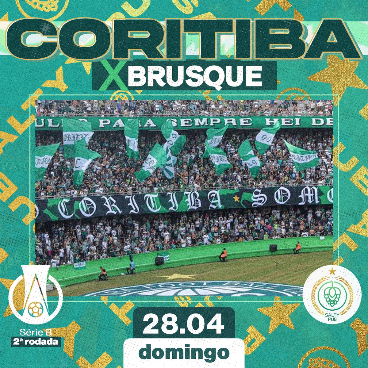 Hoje tem Coritiba e Brusque no Couto Pereira! Hoje tem Salty Pub! Apareçaaaaaa 🍻
#cfcxbru #coxa #coritiba #coutopereira #cfc #coxadoido #craftbeer #cervejaartesanal