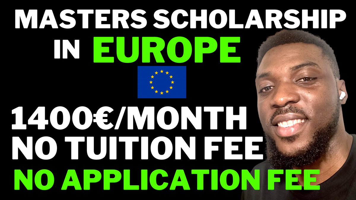 Fully Funded Arqus Masters Scholarship - 1400€ monthly, All courses
youtu.be/te9j_TfF9PM

✅ All international students can apply. 
#share and don’t forget to LIKE on YouTube 👍