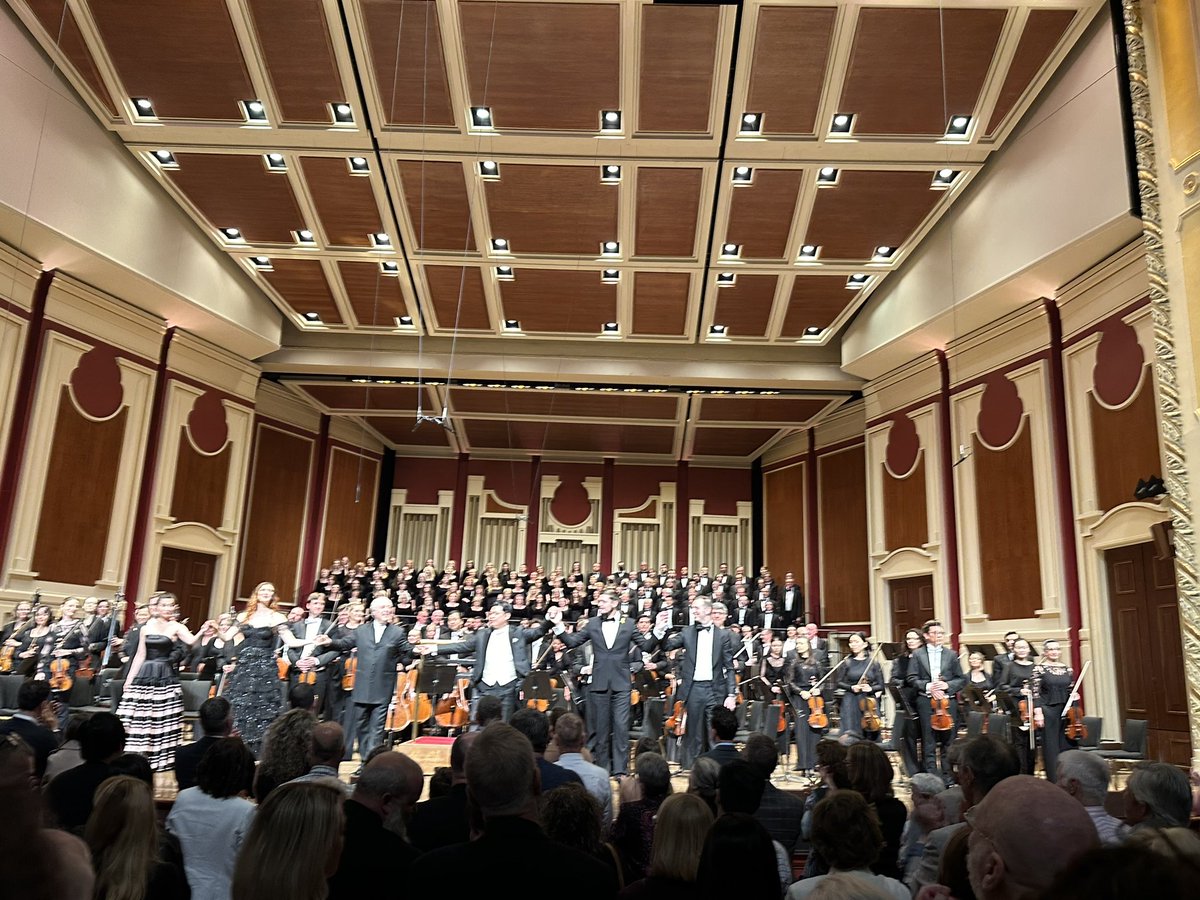 @_samymoussa wonderful composition at @pghsymphony want to hear it again. Thank you. Beethoven’s 9th pretty awesome too!