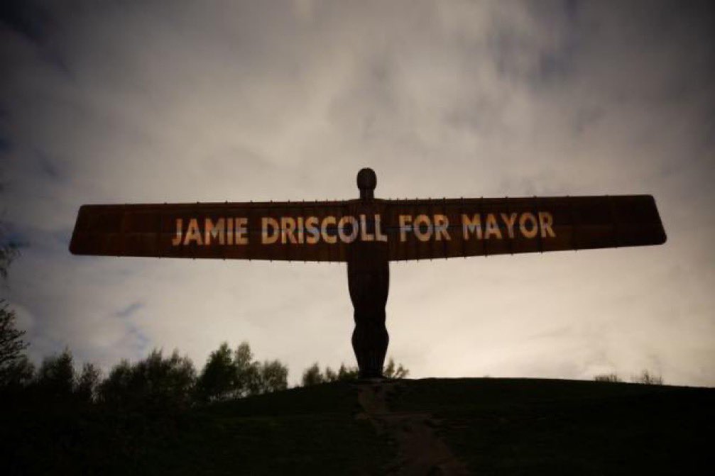 We support JAMIE DRISCOLL (@MayorJD) and believe he is the best candidate. It’s undoubtedly between Jamie and Kim so people should back Jamie & see him over the line. #VoteForJamie