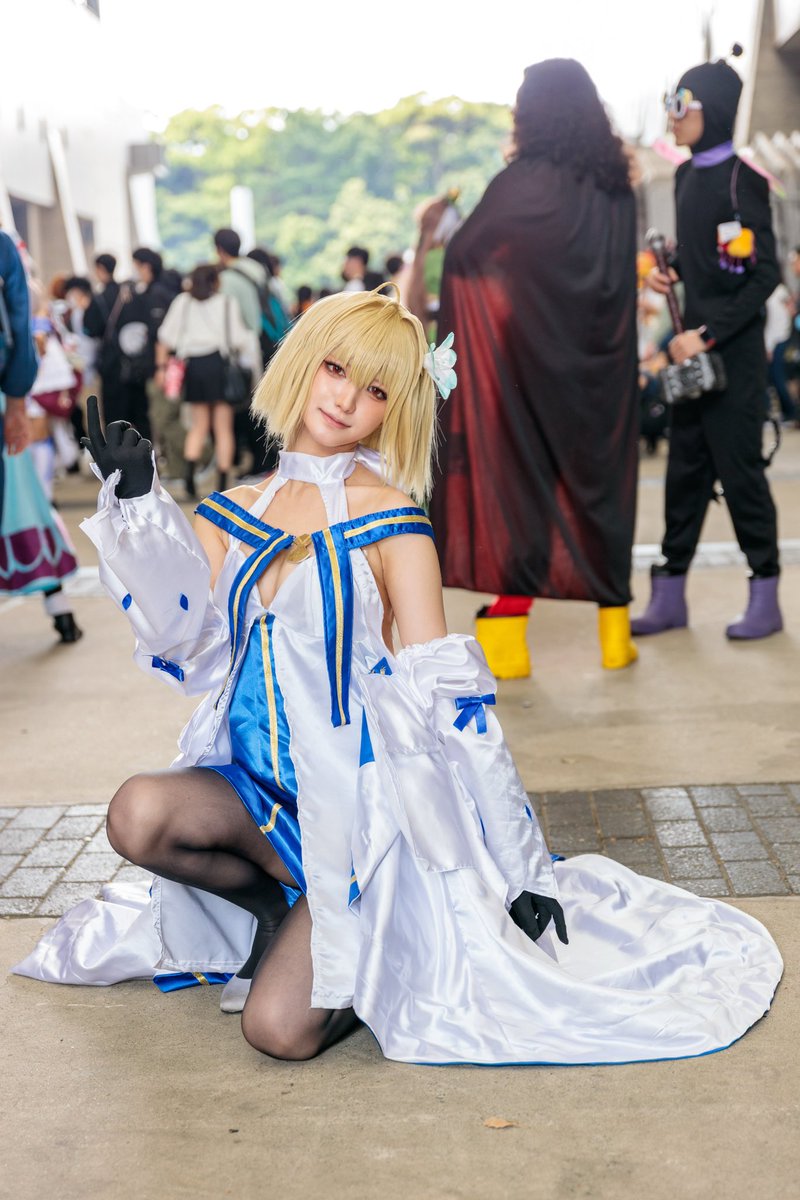 コスプレ/Cosplay Fate/Grand Order /アルクェイド・ブリュンスタッド 「 星の息吹 」 📸:@HerHermitag #ニコニコ超会議2024 #ニコニコ超会議2024コスプレ