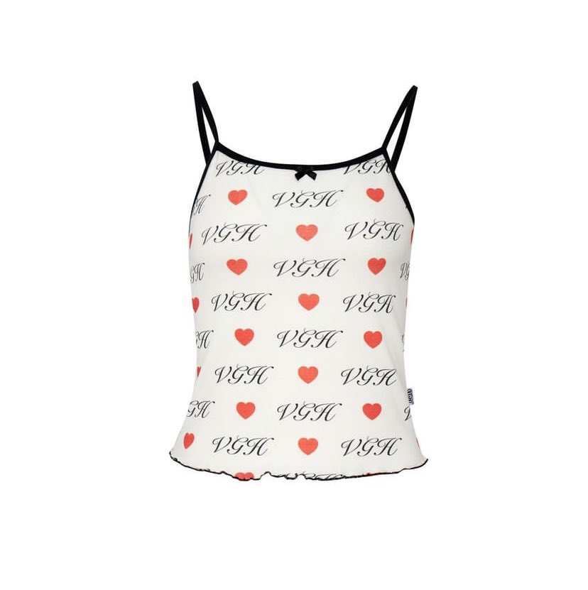 VGH LOGO HEART CAMI TOP - WHITE
550 from 650

#ส่งต่อfallenangels #fallenangelsstore 
#ส่งต่อcintage #ส่งต่อเสื้อผ้ามือสอง #ส่งต่อvgh #ส่งต่อvghbkk #vghbkkมือสอง #ส่งต่อhm #ส่งต่อwhatshewear #ส่งต่อcintageshop #ส่งต่อcuvang #ส่งต่อraccon #ส่งต่อuxryclub #uxryclub 1