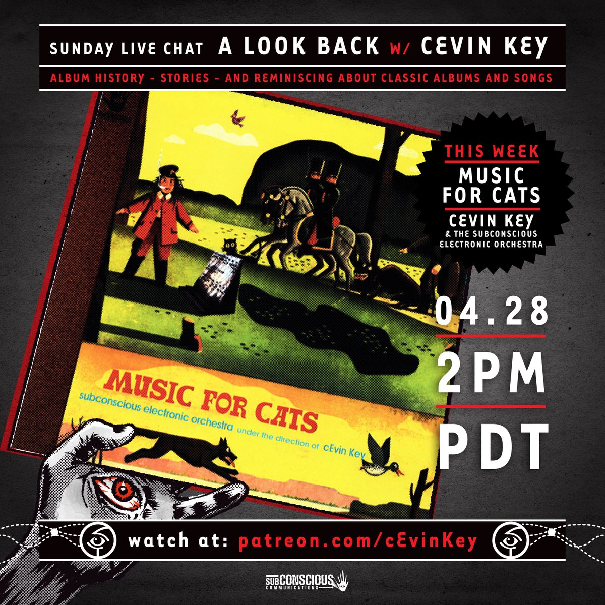 sunday look back at MUSIC FOR CATS 2pm