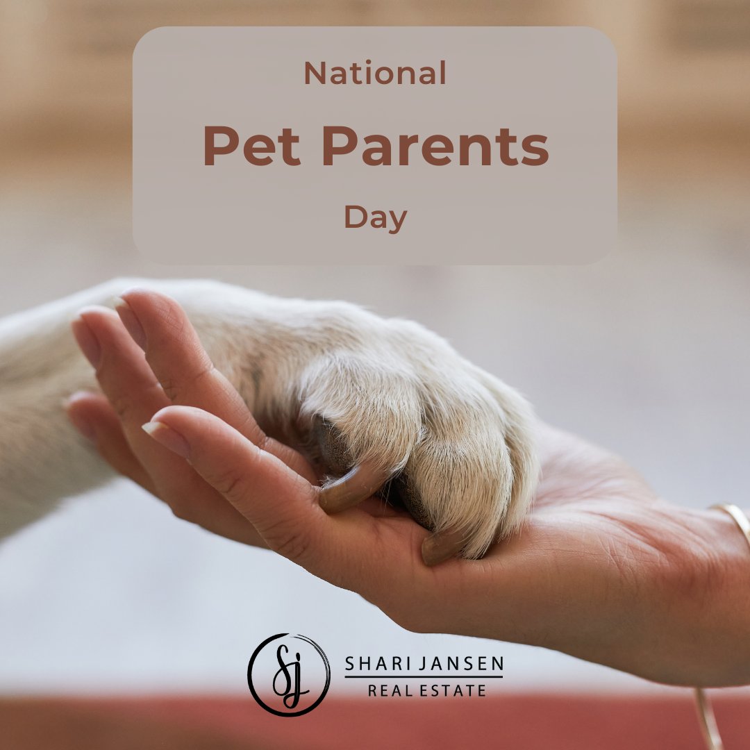 National Pet Parents Day! . . . . #ShariJansen #EastsideRealEstate #KW #KellerWilliams #KWEastside #KWKirkland #BellevueRealEstate