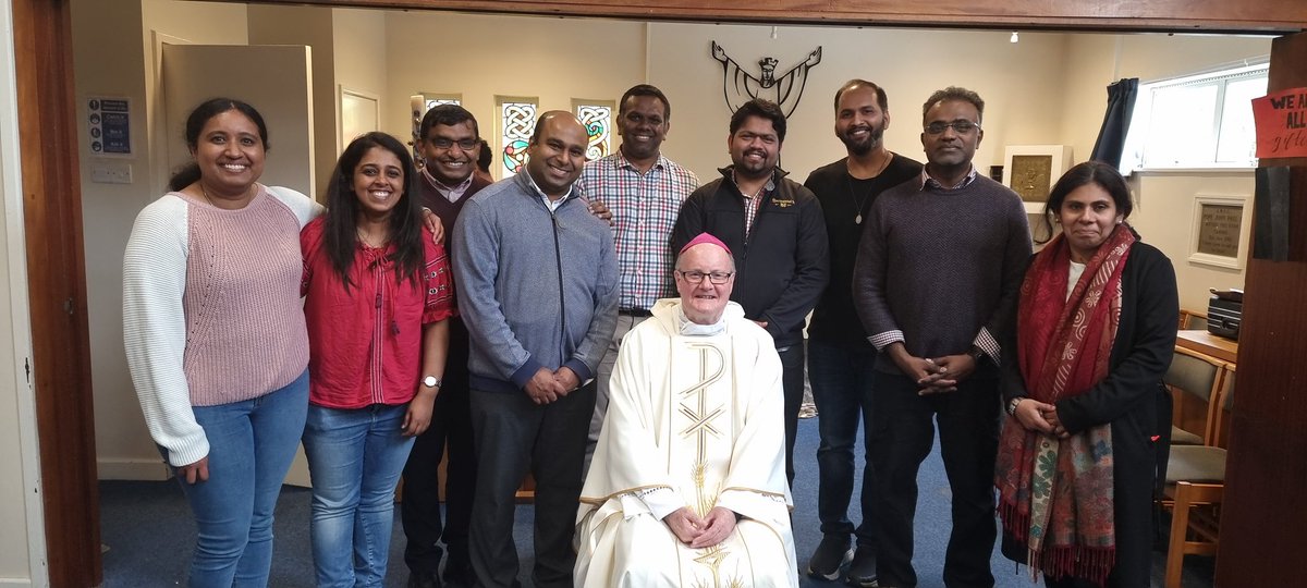 I was delighted to celebrate Mass with the Jesus Youth Formation Team and members at The Briars diocesan Youth Centre.