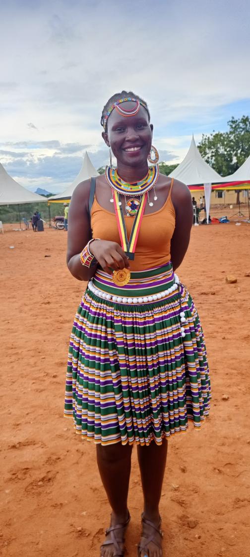 A medal for my contribution towards maternal and child health in Amudat district. Thank you Amudat community for recognizing and appreciating my services. I thank God for the strength and wisdom to do his work.