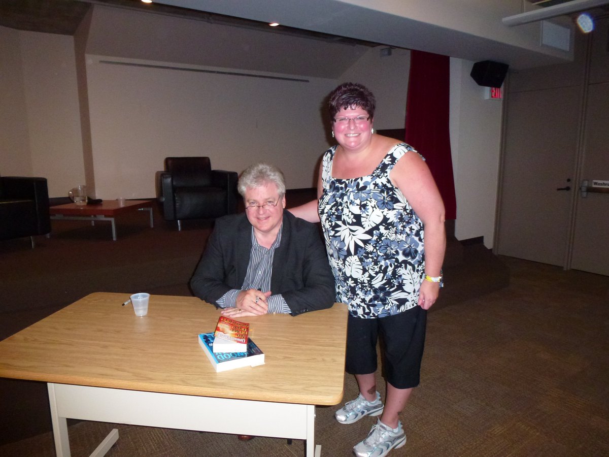 @TheBookshopMan @linwood_barclay @valmcdermid Colin, I can understand your excitement.  I too have had the pleasure of meeting Linwood Barclay.  He too is one of my favourite authors.  I have also met Kathy Reichs, Karin Slaughter and Alafair Burke.  I have not read any of Val McDermid's books, looks like I may need to!!