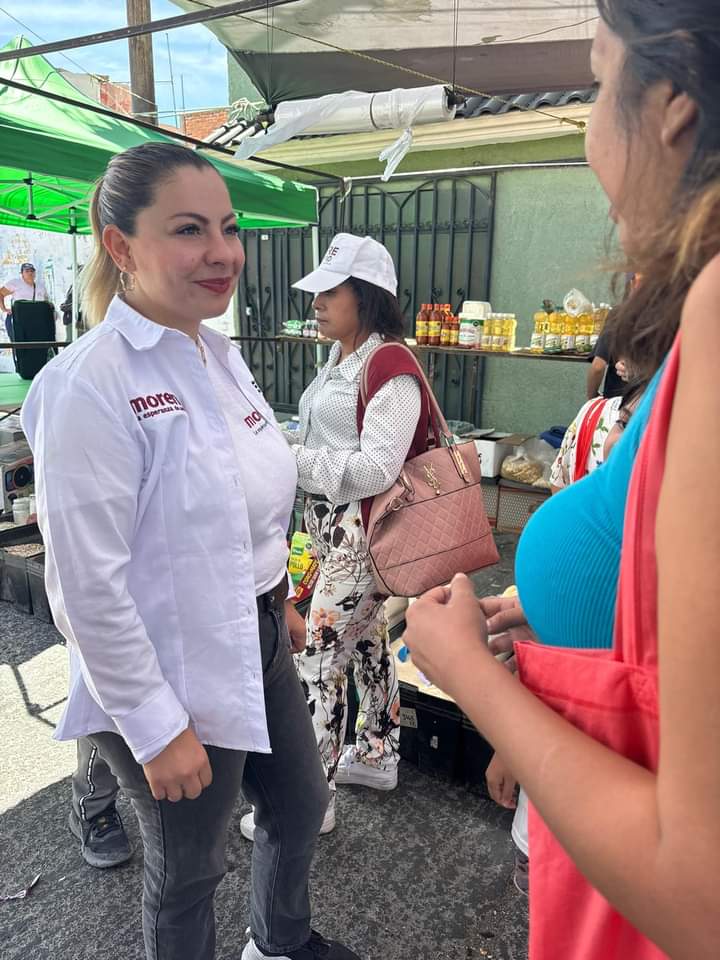 bereromot's tweet photo. Vecinos del #FidelVelazquez gracias por recibirme con cariño, por abrirme las puertas de su corazón y platicarme las necesidades que no han cubierto el gobierno que actualmente tenemos en Aguascalientes, sepan que #Morena no les va a fallar 🫶🏻
#BereRomo
#DiputadaLocal
#Dtto15 https://t.co/BvmkZcNN7A