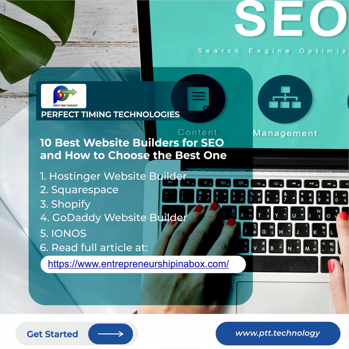 10 Best Website Builders for SEO and How to Choose the Best One

Read here: hostinger.in/tutorials/best… 

#PerfectTimingTechnologies #PerfectTimingHolding #SEO #websitebuilder #webdevelopment #digitalmarketing #searchengineoptimization #onlinepresence #digitalstrategy #webdesign #SEO