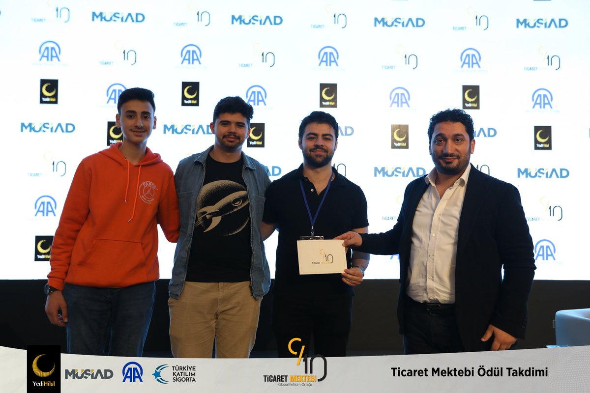 Ticaret Mektebi Girişim Fikri Yarışması ödüllerini takdim ettik.