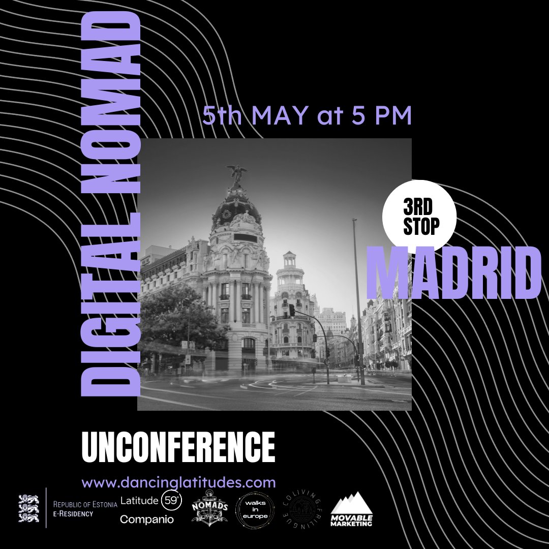 Are you ready for a thrilling Unconference in the heart of Madrid? A melting pot of ideas and inspiration, it's not to be missed!