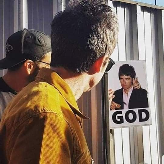 At least a god.
#NoelGallagher