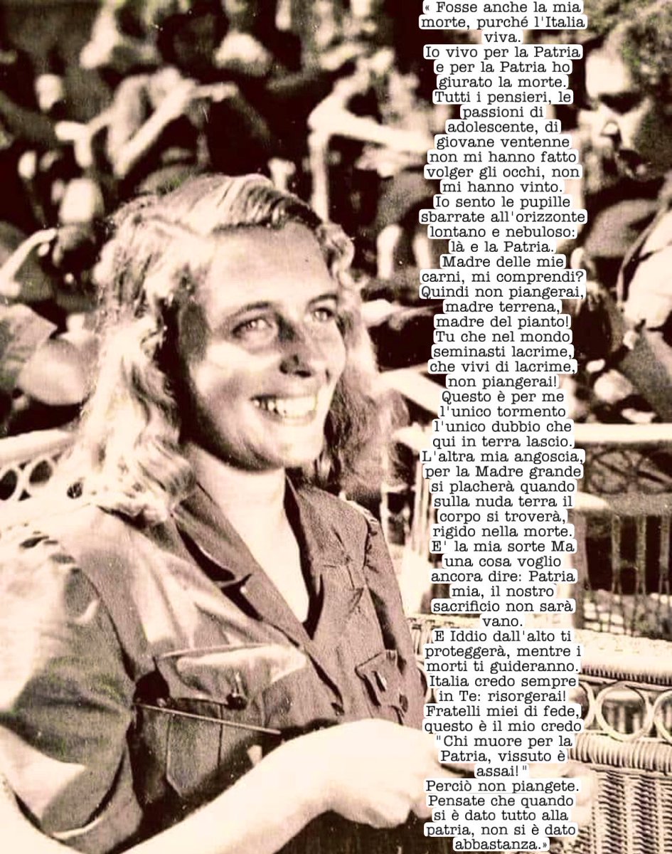 Lei era Margherita Audisio, aveva 20 anni. Fucilata dai partigiani nel maggio 1945, prima di morire scrisse questa lettera alla sorella: