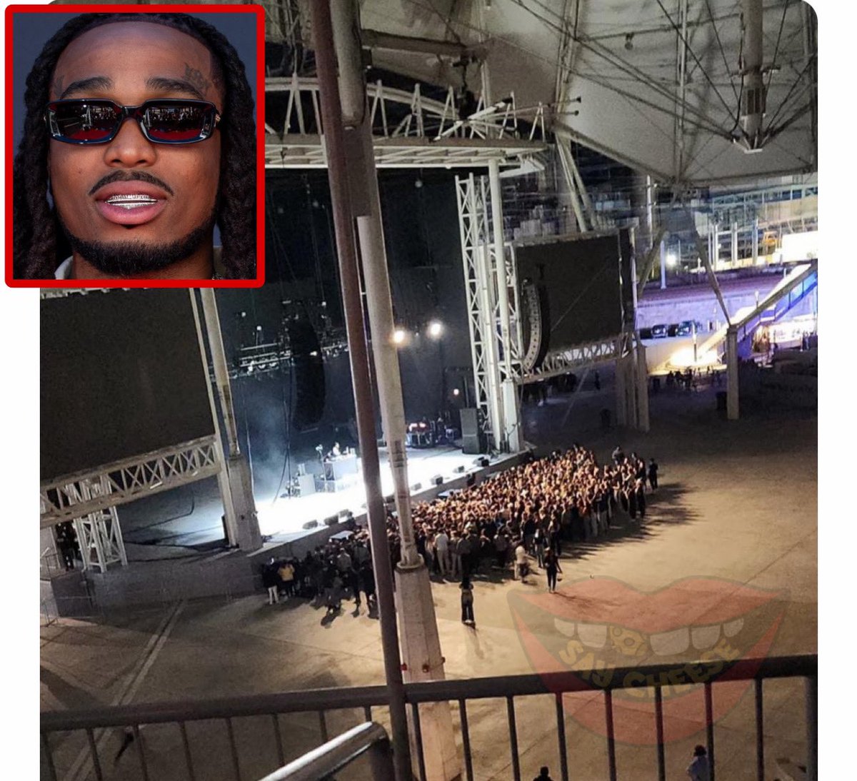 Quavo’s concert in Connecticut is going viral on social media