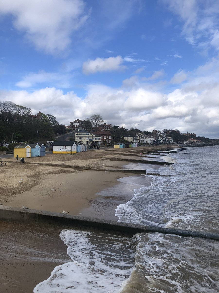 Fish and ships and a bit of vitamin sea at Felixstowe.