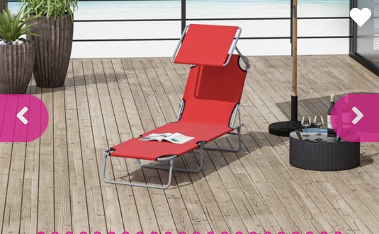 Available in 7 different colours, pick up this Folding Sun Lounger with Awning Range for £19.99 at WOWCHER(Ad)👉🏻 tidd.ly/3wbQNhh 🌞
