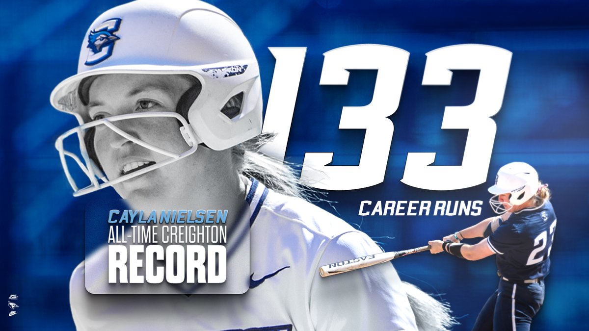 🚨NEW SCHOOL RECORD ALERT🚨 Congratulations to senior Cayla Nielsen on setting a new school record for runs scored in a career!!! 👏👏 #GoJays x @CayNielsen