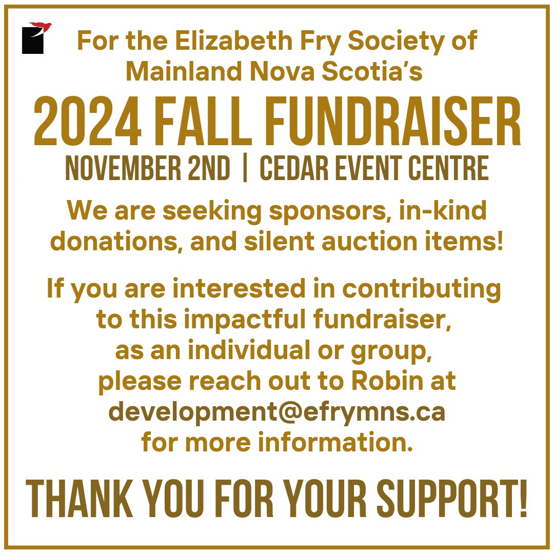 We are excited to share that our annual fall fundraiser- an elegant evening filled with delicious food, drinks, music, impactful speakers, a silent auction, and more- will be held on November 2nd at the Cedar Event Centre! To make this event the best that it can possibly be,…