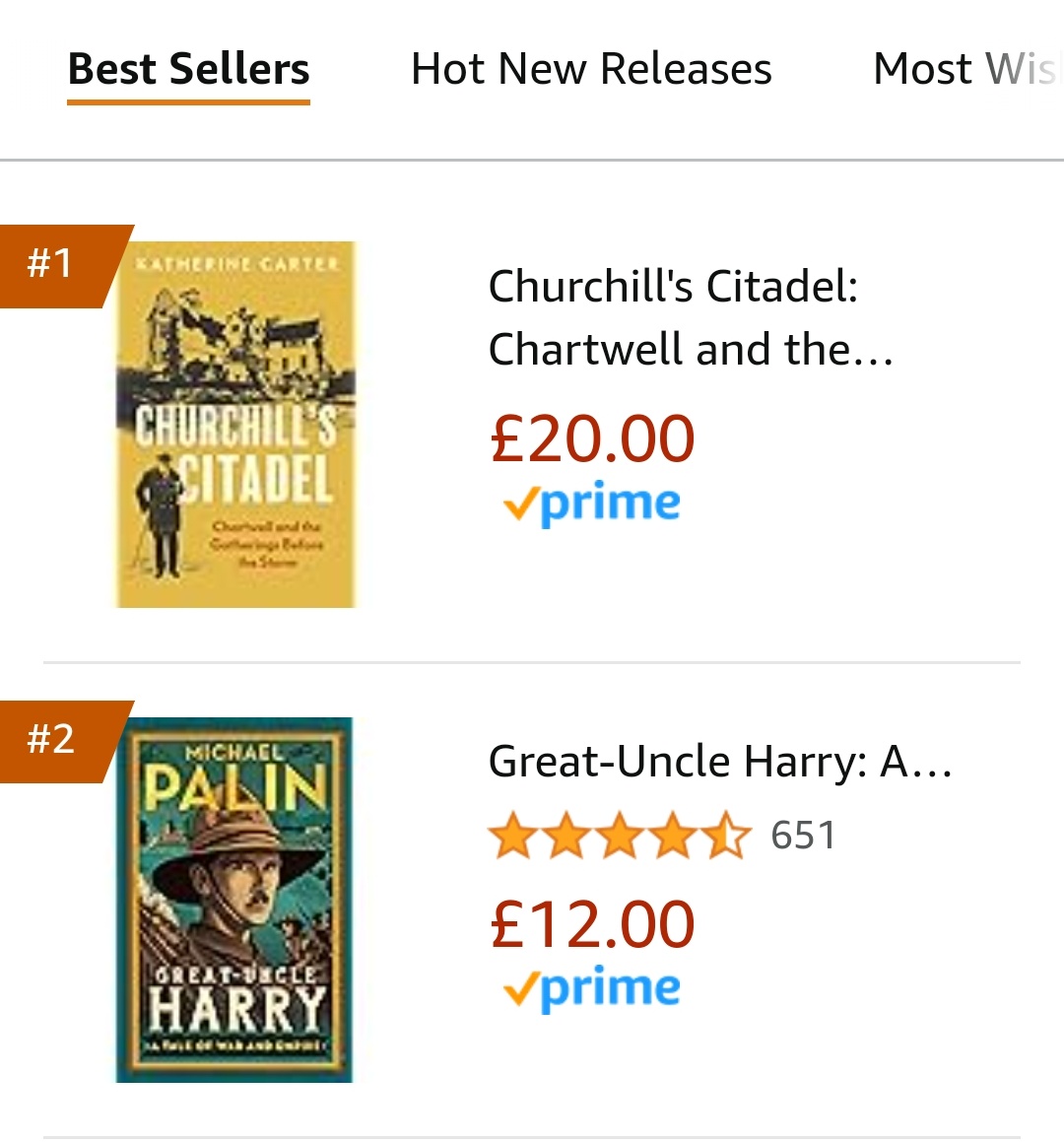 I can't quite believe that my first book, #ChurchillsCitadel, hit #1 #Bestseller in history categories on Amazon, on *BOTH* sides of the Atlantic, when I shared the preorder link last week. 🥲 To all who preordered it, you are, quite frankly, marvellous. amzn.to/4cRxE4N