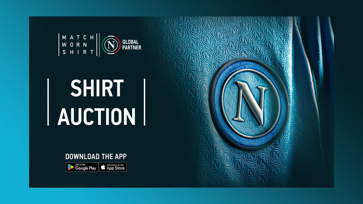 Back in front of the home crowd for a scorching hot Derby del Sole. ☀️ Check out @MatchWornShirt’s exclusive live auction here for the opportunity to own a Napoli shirt worn on the pitch in today’s clash! 👇 l.matchwornshirt.com/napoli-tw 💙 #ForzaNapoliSempre