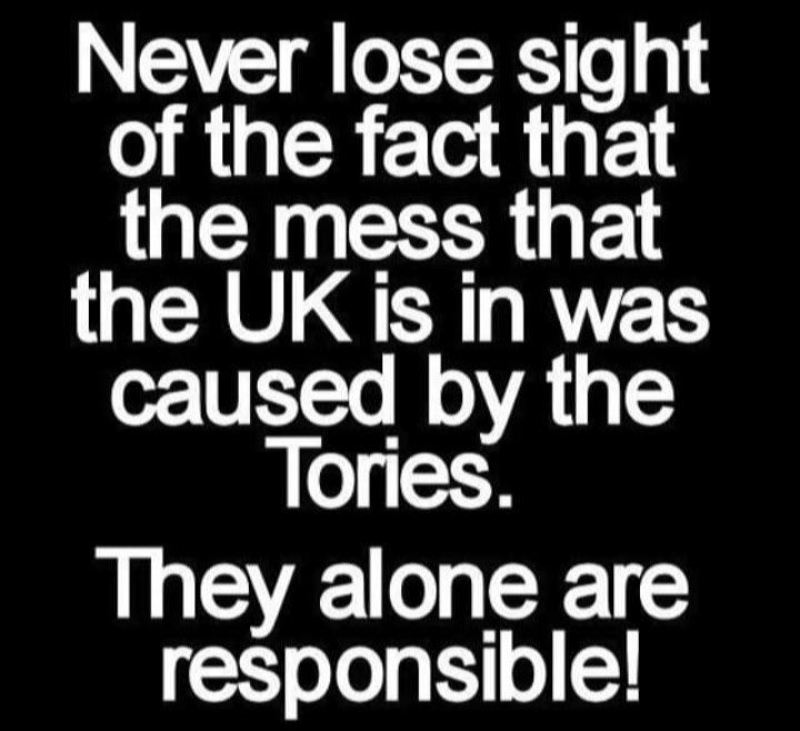 @campbellclaret @SydesJokes Why just why - both #LiarJohnson and #Trussless are part of the problem - they along with #PintSizeLoser have destroyed the UK