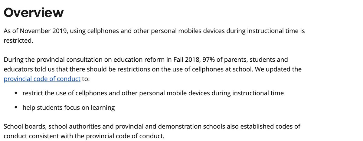 Please someone ask Lecce how this cellphone policy is different than what we he did in 2019. This is what he did in 2019: ontario.ca/page/cellphone…
