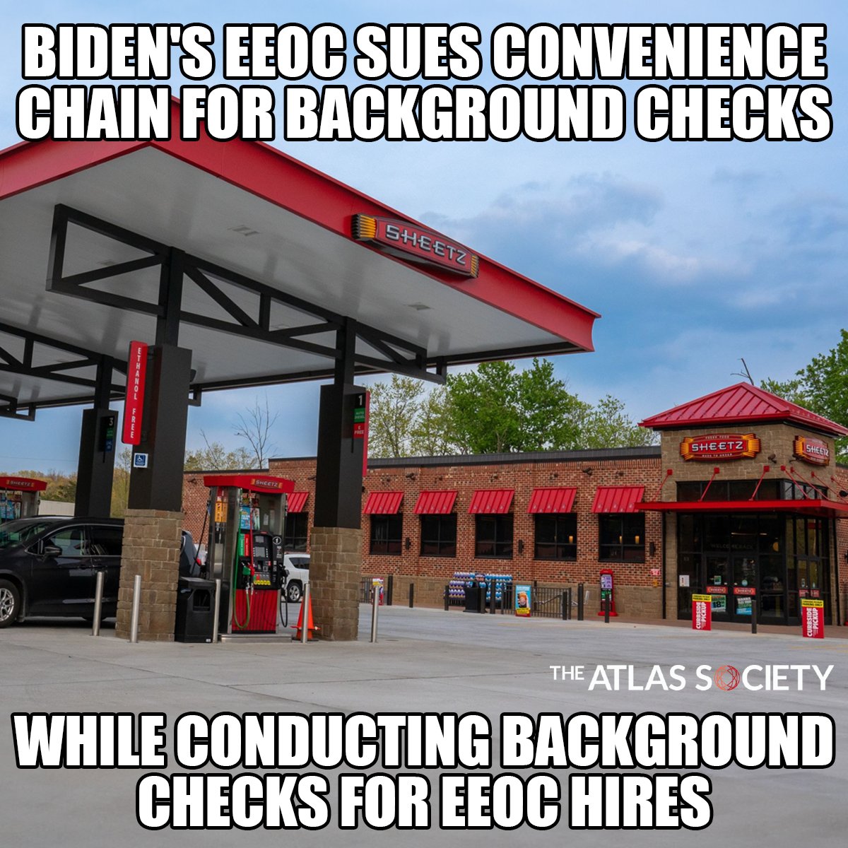 So the same bureaucracy that REQUIRES criminal background checks, is PUNISHING companies for using background checks? #Reason #Biden #ShrinkGovernment #AynRand