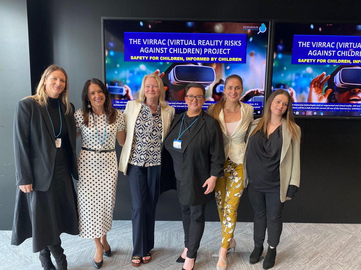 Yesterday @PA_Consulting generously hosted our dissemination event where we shared findings📈 & showcased our short film outputs🎬 from our Child Safety in the Metaverse #VIRRAC research led by @JuliaDavidson13 & @E_Martellozzo, funded by @REPHRAIN1. @GetKabuni @childnet