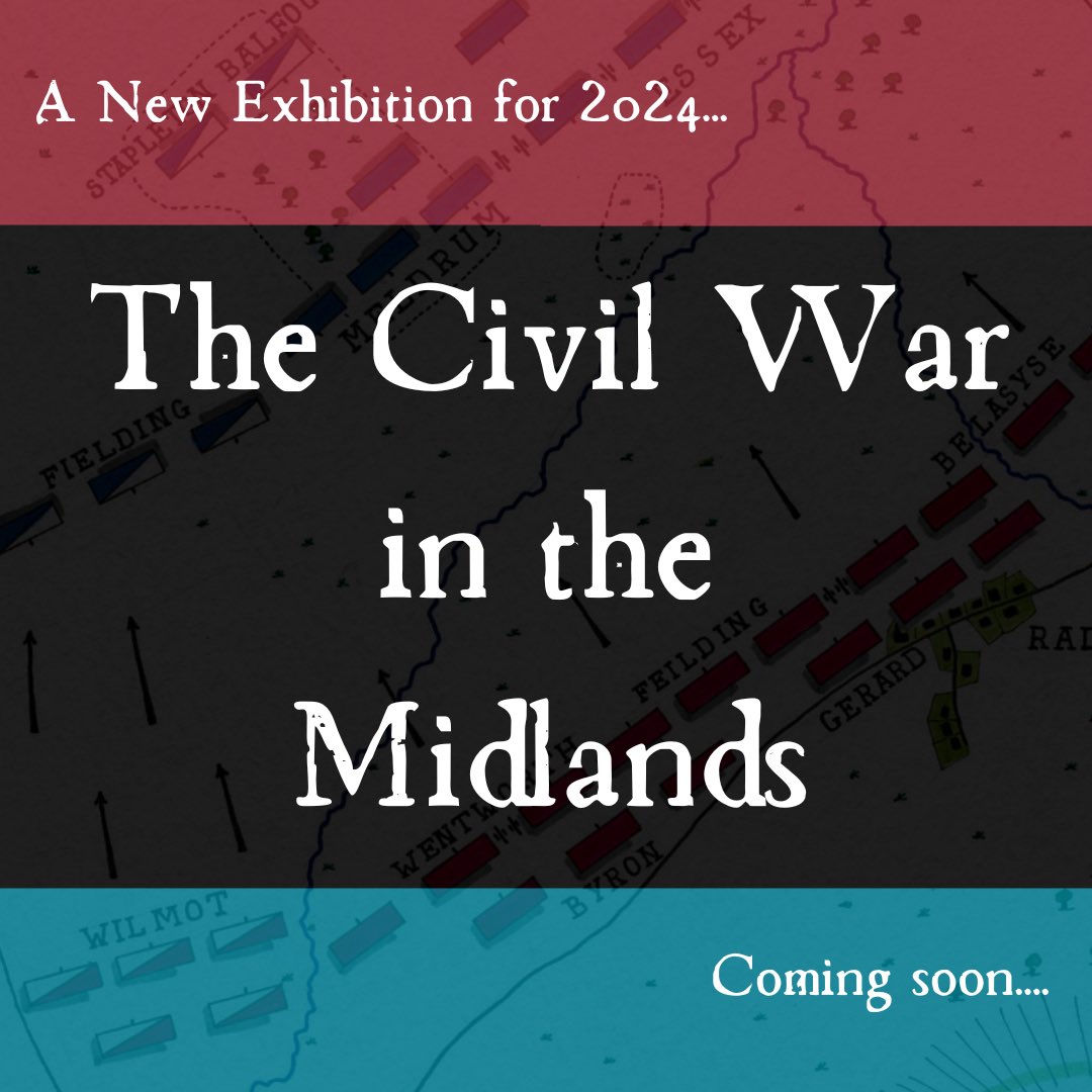 📣Annoncement📣 I’m really excited to announce a special new exhibition entitled:- ‘Civil War in the Midlands’ ⚔️ More information (including location & how to support) coming soon….. 👀