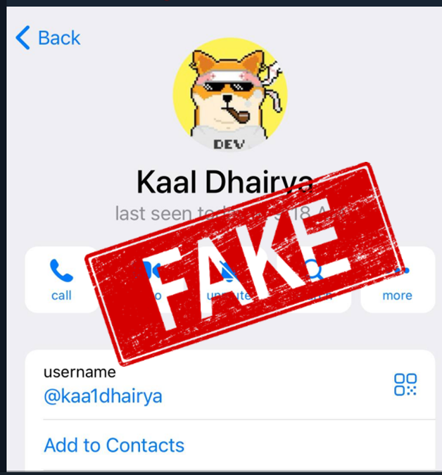 🚨SHIBARMY WARNING:🚨 Another Fake account on Telegram Impersonators/Scammers who often create accounts so they can provide misleading information to create doubt, misdirect you to fake websites or even obtain details about your lives, which they can then utilize maliciously…