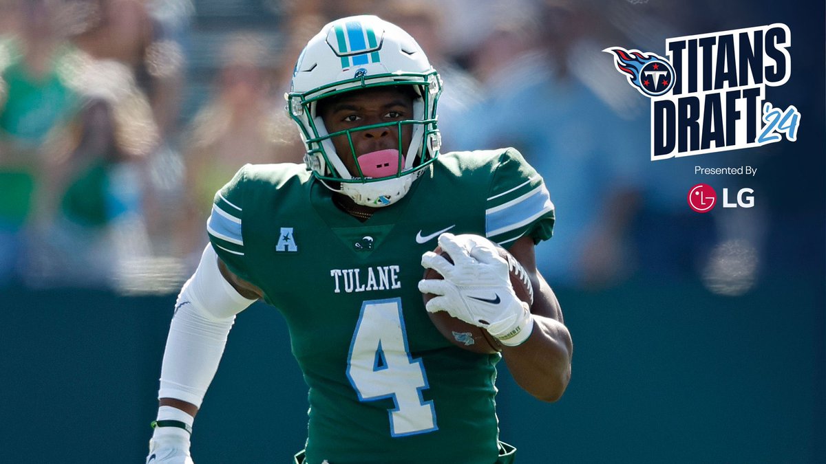 'I believe in faith, family and football. I am grateful and honored to wear a Titan uniform, back with my dawg.' @Titans select @GreenWaveFB WR Jha’Quan Jackson @_Quann4 in 6th round of #NFLDraft. In Nashville, he'll be reunited with @tyjae22. READ bit.ly/3QkC7mR