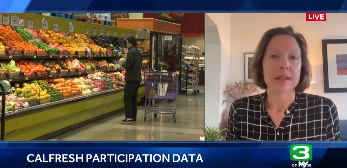 “We know food insecurity among college students is a major concern for educators and policymakers yet we haven’t really known  whether CA college students are taking advantage of the #CalFresh program” -@jrlacoe spoke w/ KCRA about our new research: capolicylab.org/calfresh-parti… #caleg